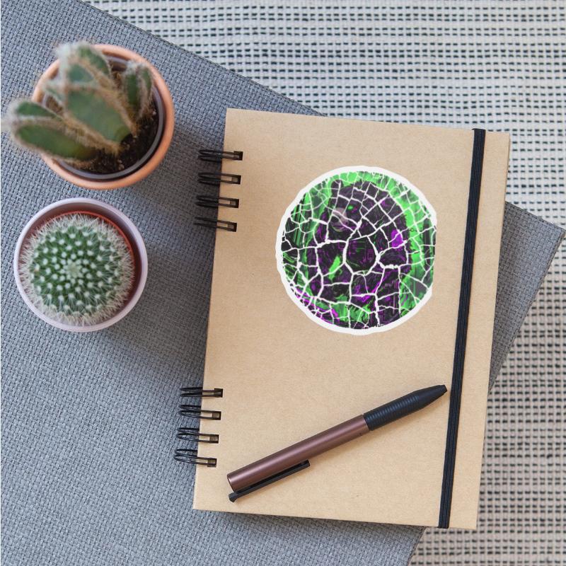 Bright Bear With Energy And Technology Style