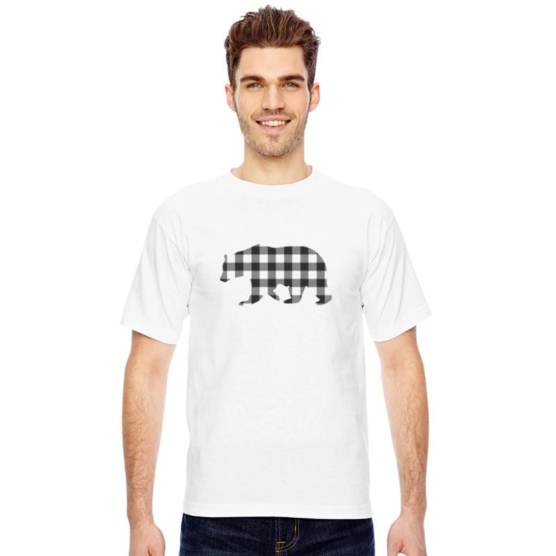 Buffalo Plaid Bear Christmas