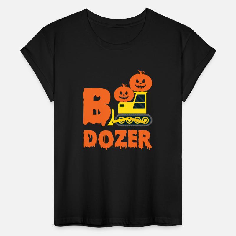 Bulldozer Puns Boo-dozer Fun Boo Halloween Costume