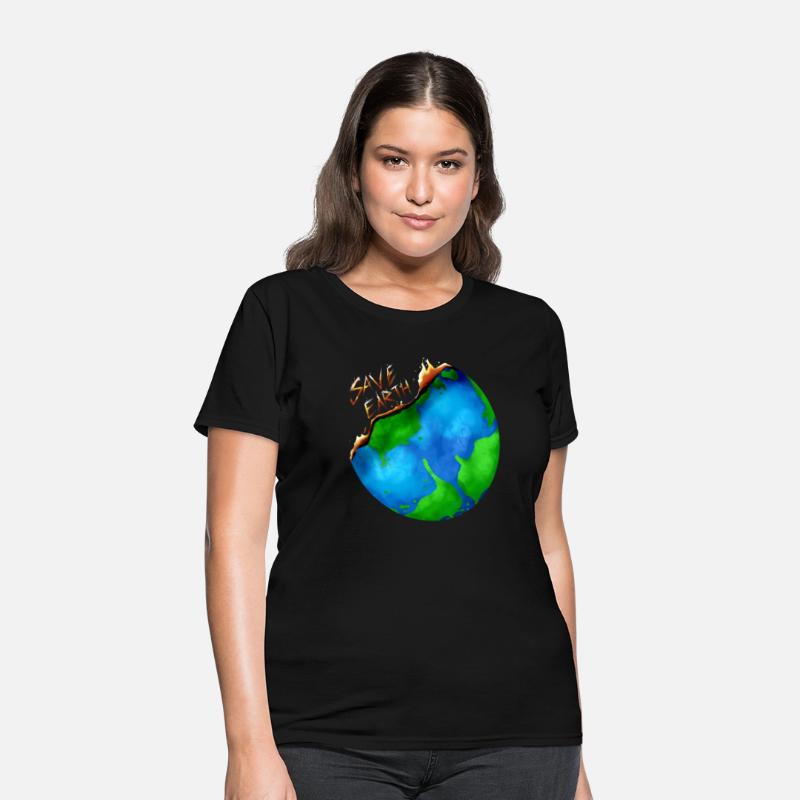 Burning Earth Globe - Save Earth For Earth Day