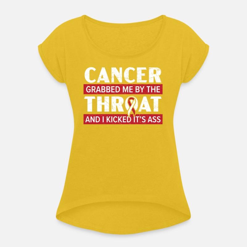 Cancer Grabbed Me By The Throat Cancer Awareness