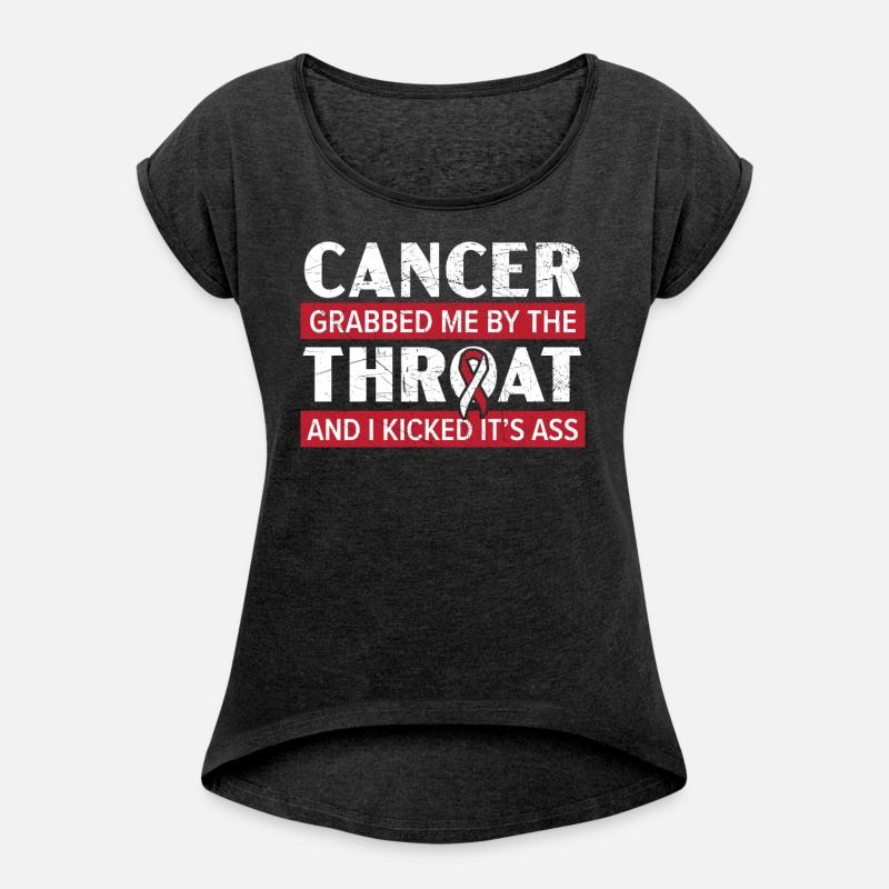 Cancer Grabbed Me By The Throat Cancer Awareness