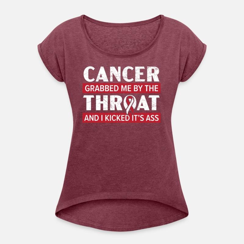 Cancer Grabbed Me By The Throat Cancer Awareness
