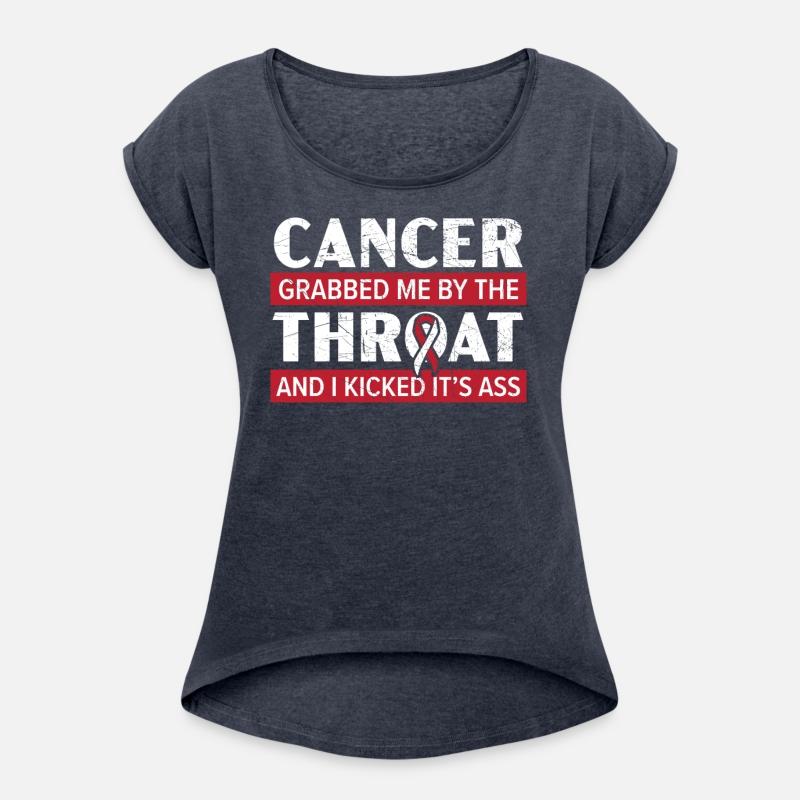 Cancer Grabbed Me By The Throat Cancer Awareness