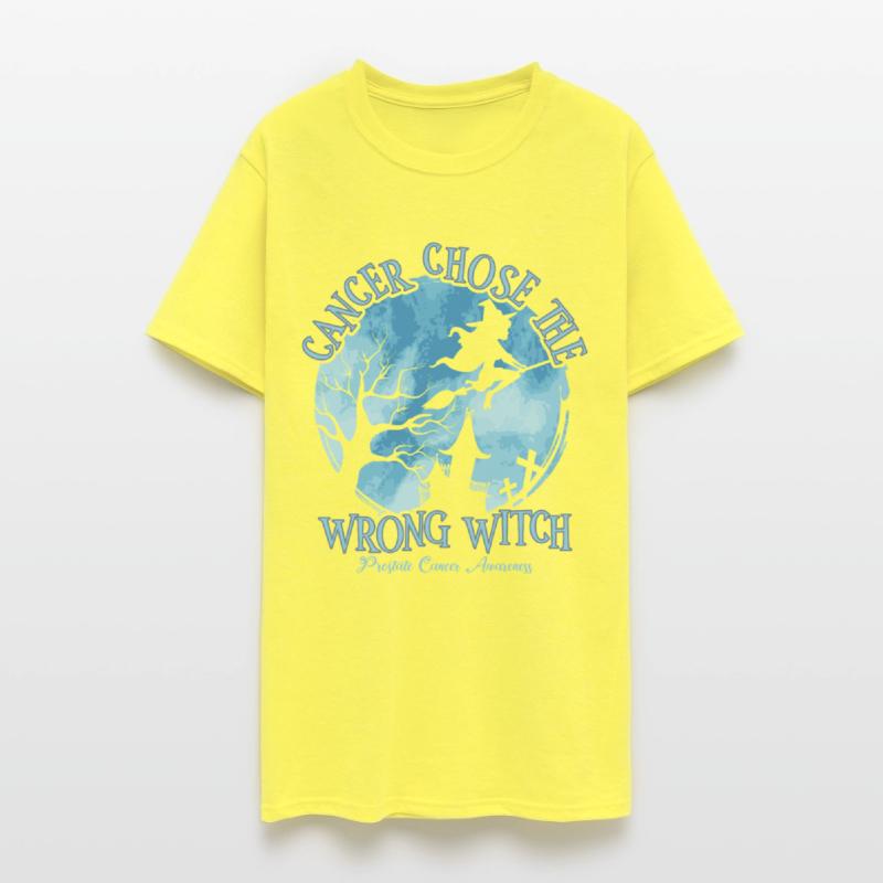 Cancer Witch Light Blue Prostate Cancer
