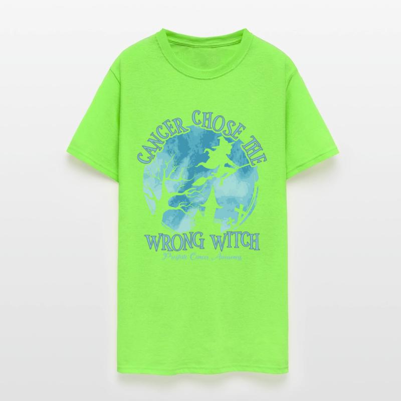 Cancer Witch Light Blue Prostate Cancer