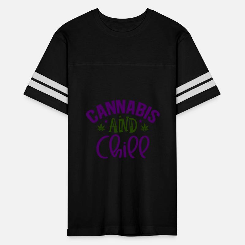 Cannabis And Chill Marijuana Funny Cannabis TShirt