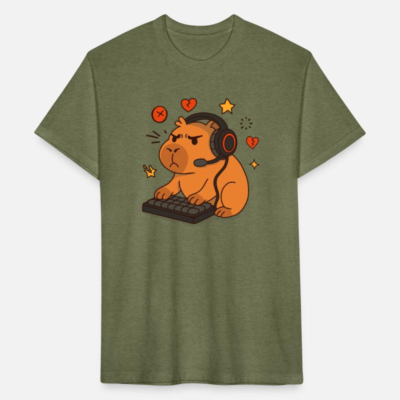 Capy Gamer Rage Quit