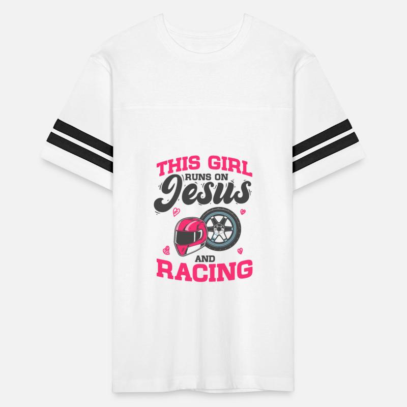 Car Racer This Girl Runs On Jesus And Racing