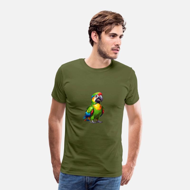 Cartoonish Parrot