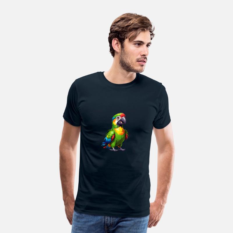 Cartoonish Parrot