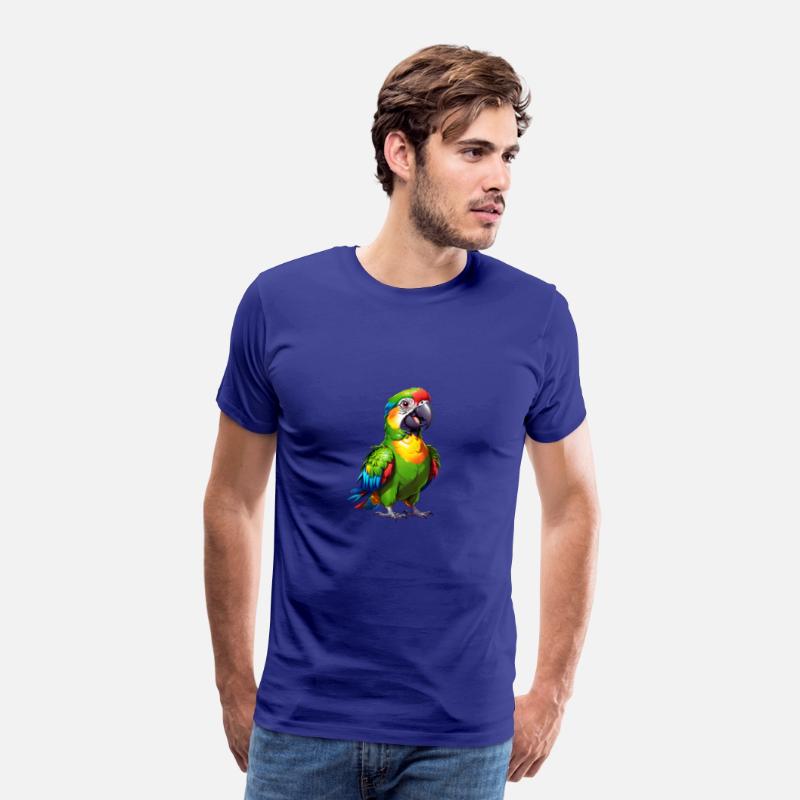 Cartoonish Parrot