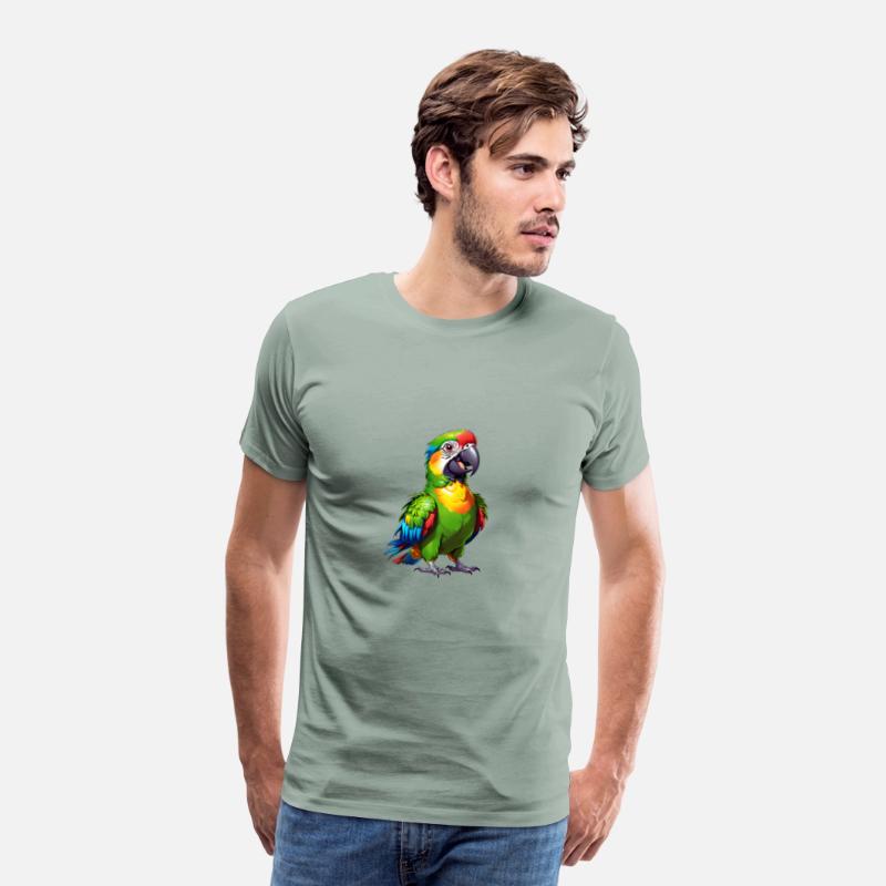 Cartoonish Parrot