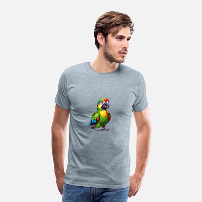 Cartoonish Parrot