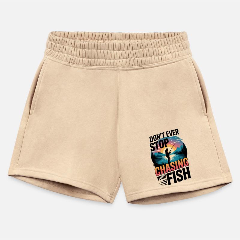 Chasing Fish Sunset Illustration