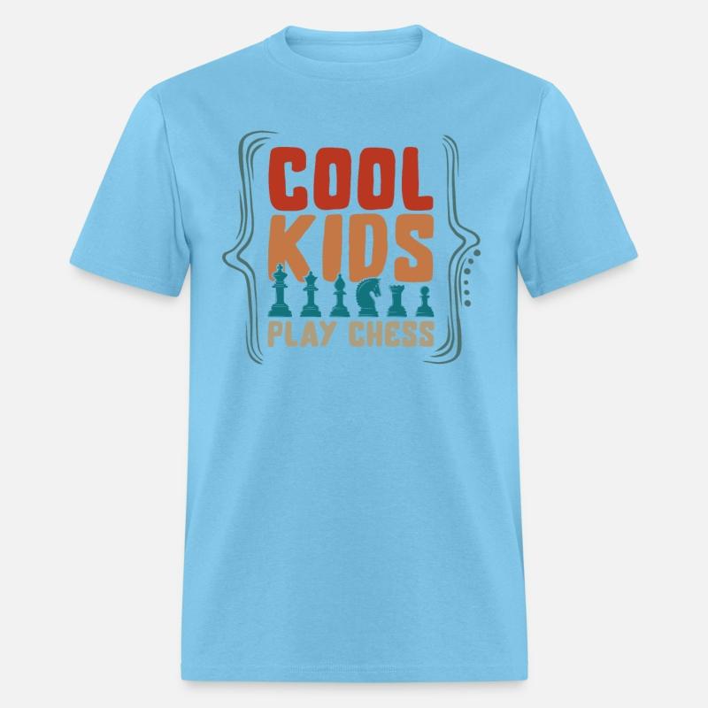 Chess Lover Shirt, Cool Kids Play Chess Board