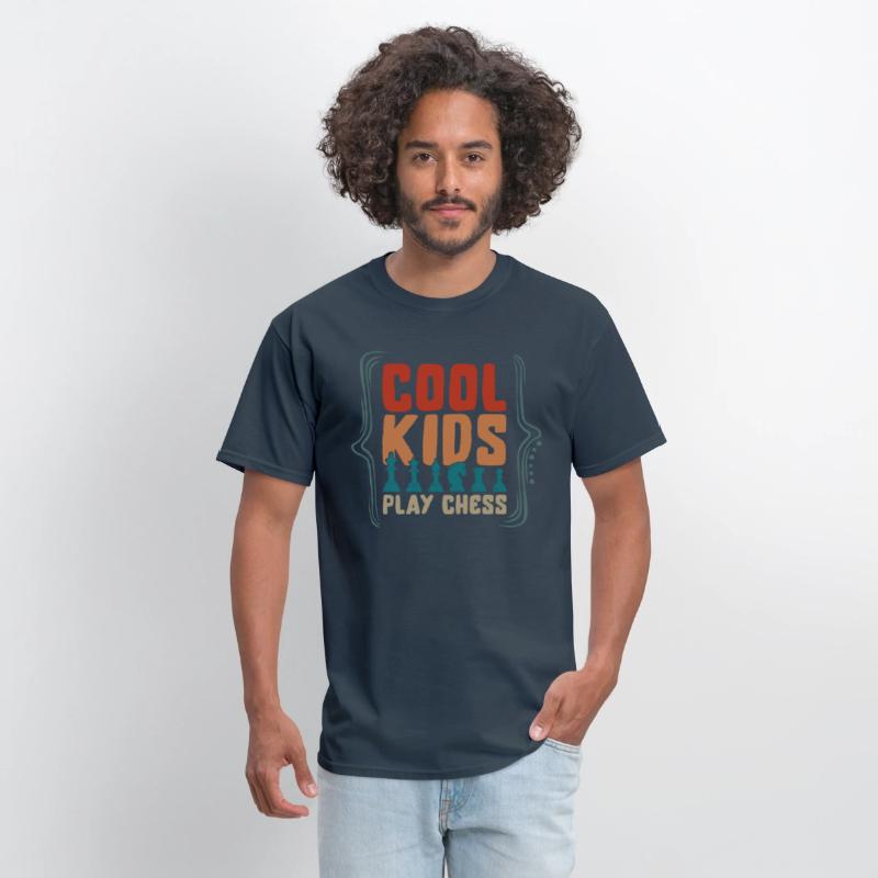 Chess Lover Shirt, Cool Kids Play Chess Board
