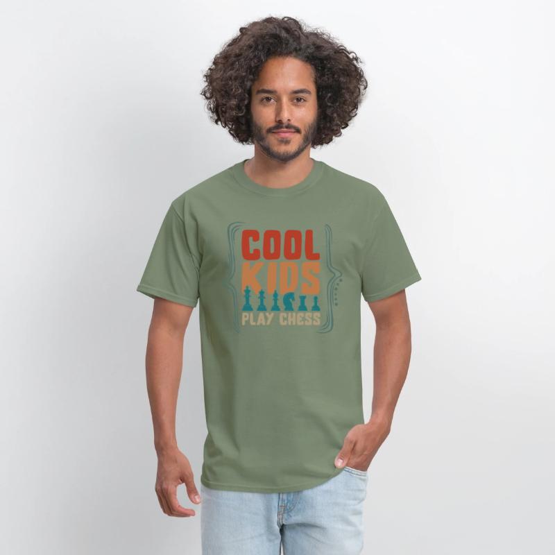 Chess Lover Shirt, Cool Kids Play Chess Board