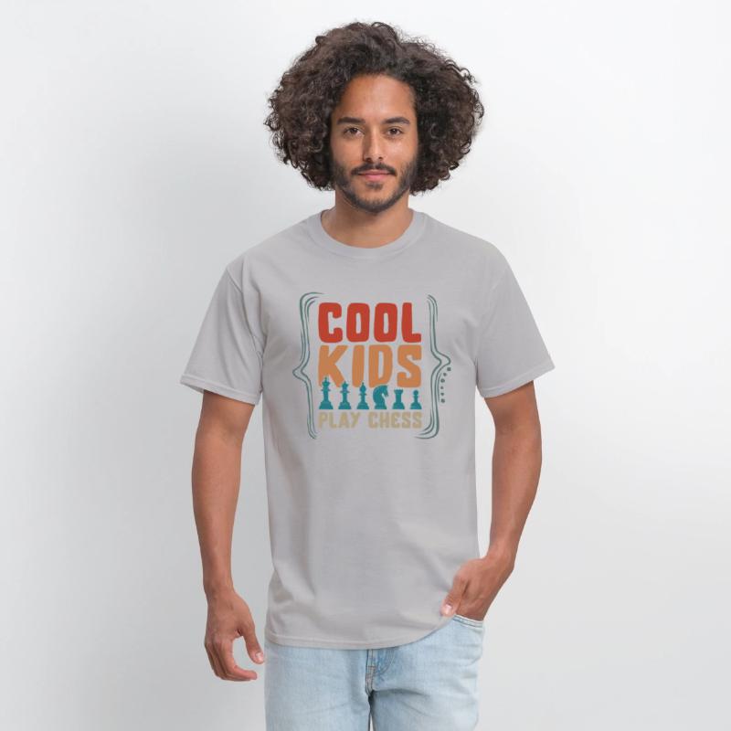 Chess Lover Shirt, Cool Kids Play Chess Board