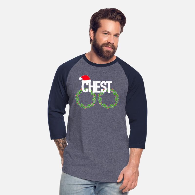 Chest Nuts Christmas Shirt Funny Matching Couple