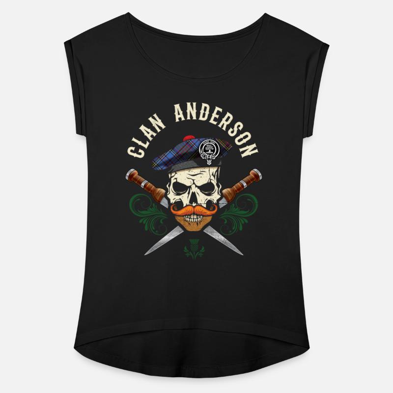 Clan Anderson Scottish Skull Crest Badge Dirk