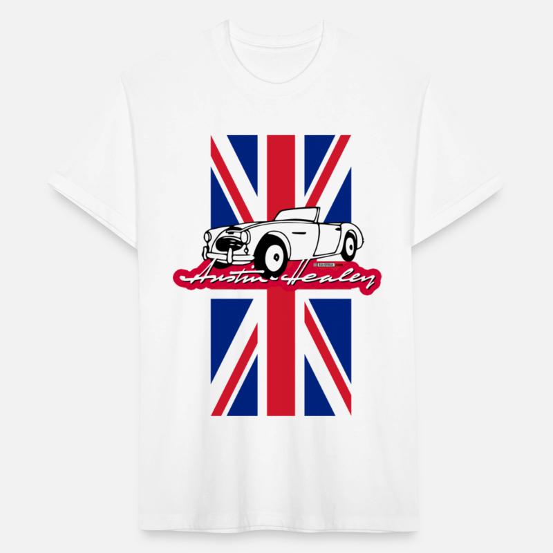 Classic Austin-Healey script and illustration