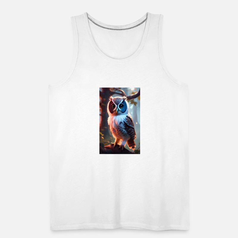 Colorful Realistic Owl