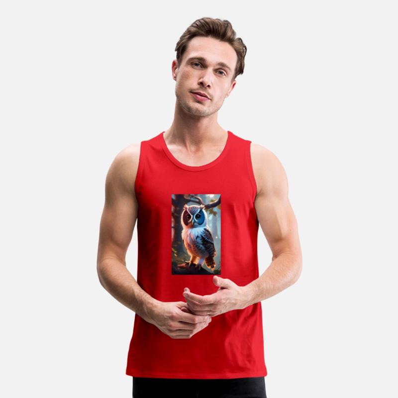 Colorful Realistic Owl