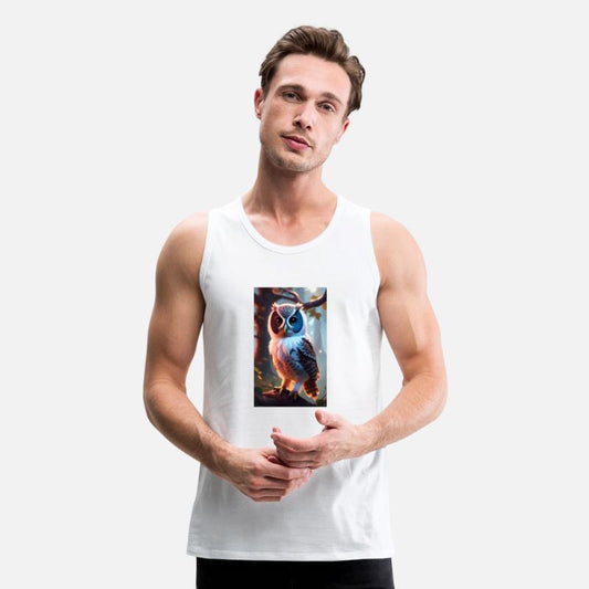 Colorful Realistic Owl