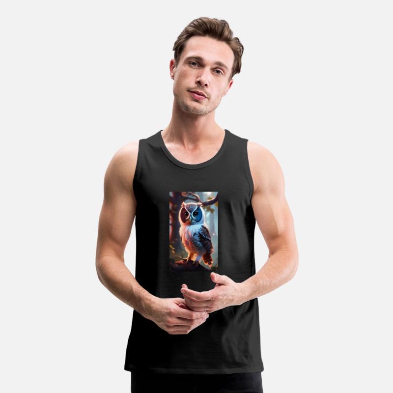 Colorful Realistic Owl