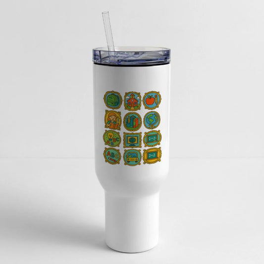 Colorful School and Learning Icons