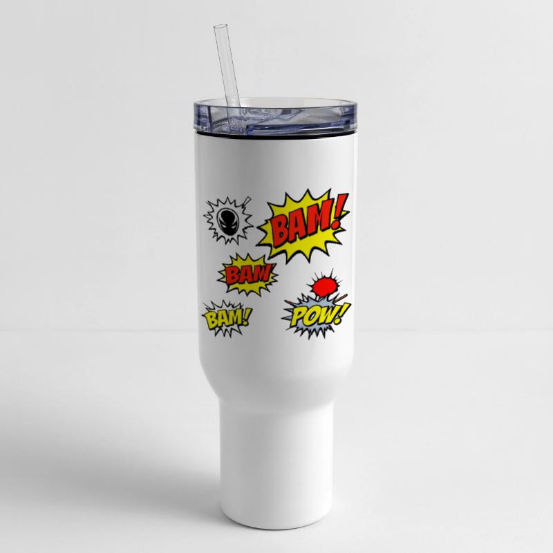 Comic Action Burst Design