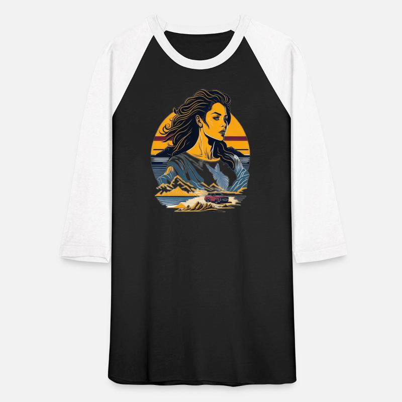 confident lady on natural beach