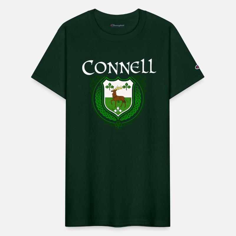 Connell Family Irish Coat of Arms Clan Crest