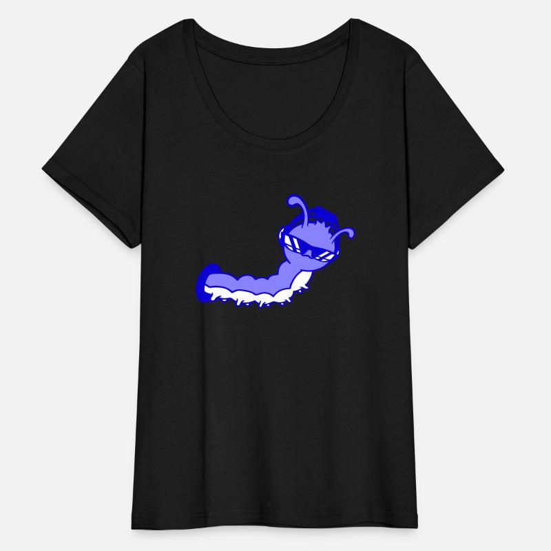 Cool DJ Caterpillar Eats Hole Music Club Party Fun