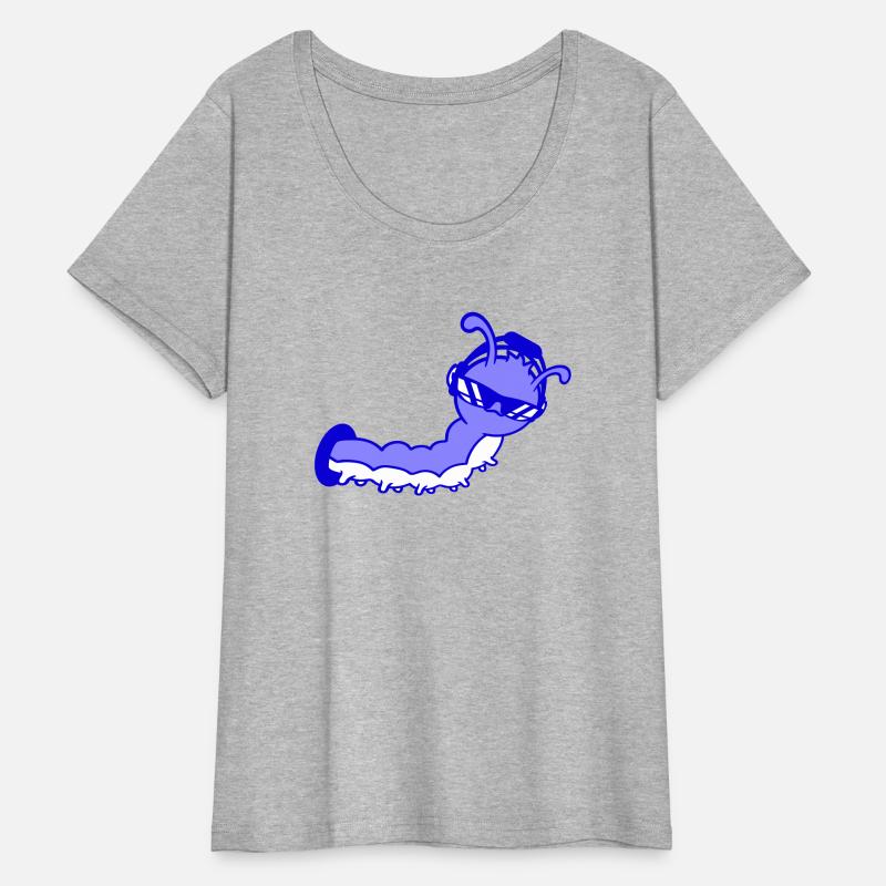 Cool DJ Caterpillar Eats Hole Music Club Party Fun