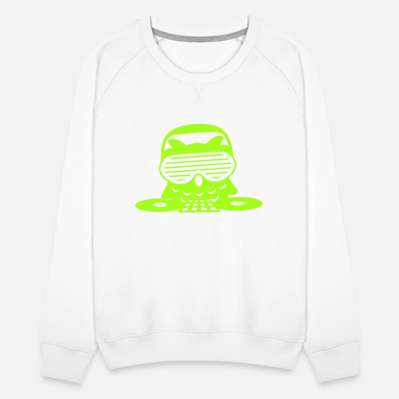 Cool DJ Owl Night Bird Animal Music Club Party Fun