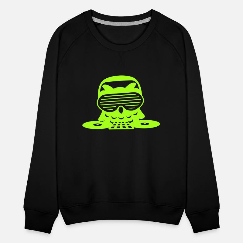 Cool DJ Owl Night Bird Animal Music Club Party Fun