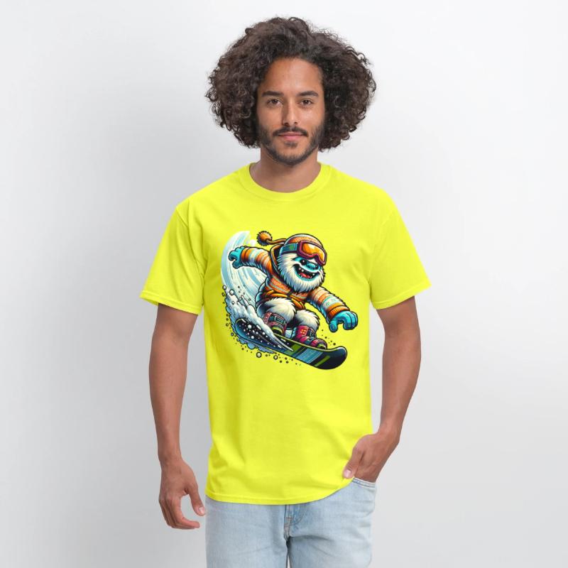 Cool Snowboarding Yeti Adventure