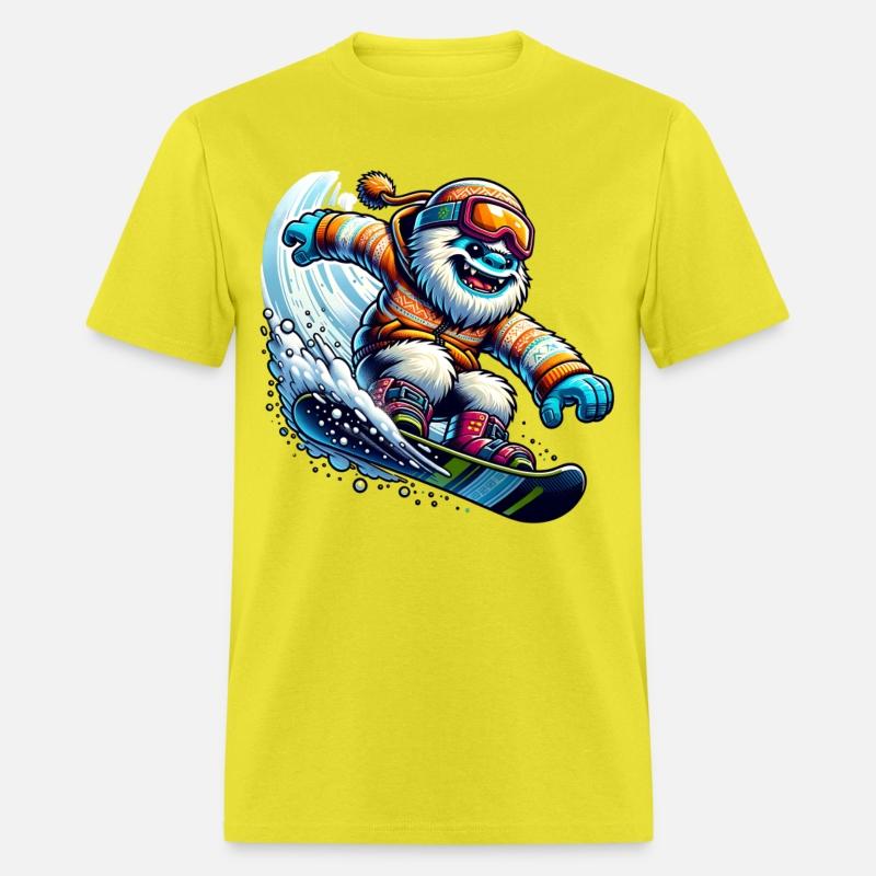 Cool Snowboarding Yeti Adventure