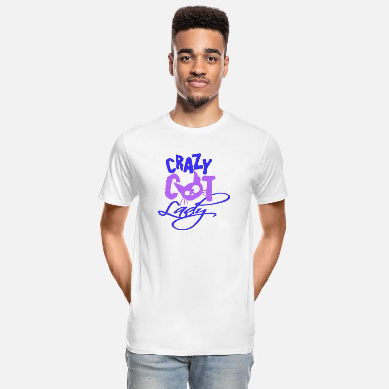 Crazy Cat Lady Text Love Saying Quote Weird Woman