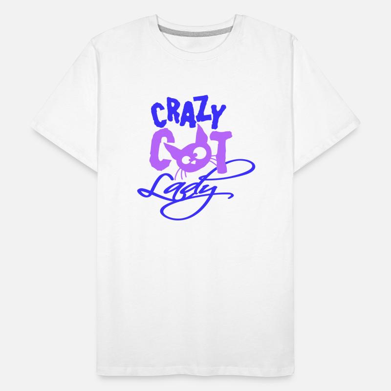 Crazy Cat Lady Text Love Saying Quote Weird Woman