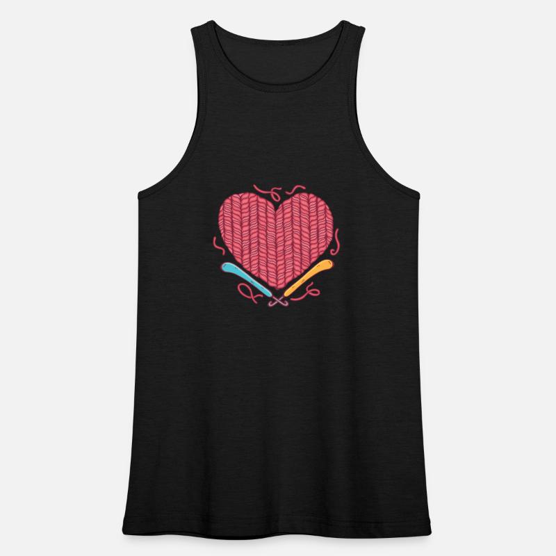 Crochet heart woolen love