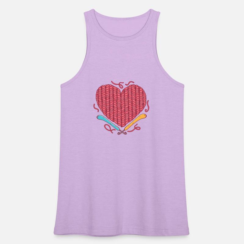 Crochet heart woolen love