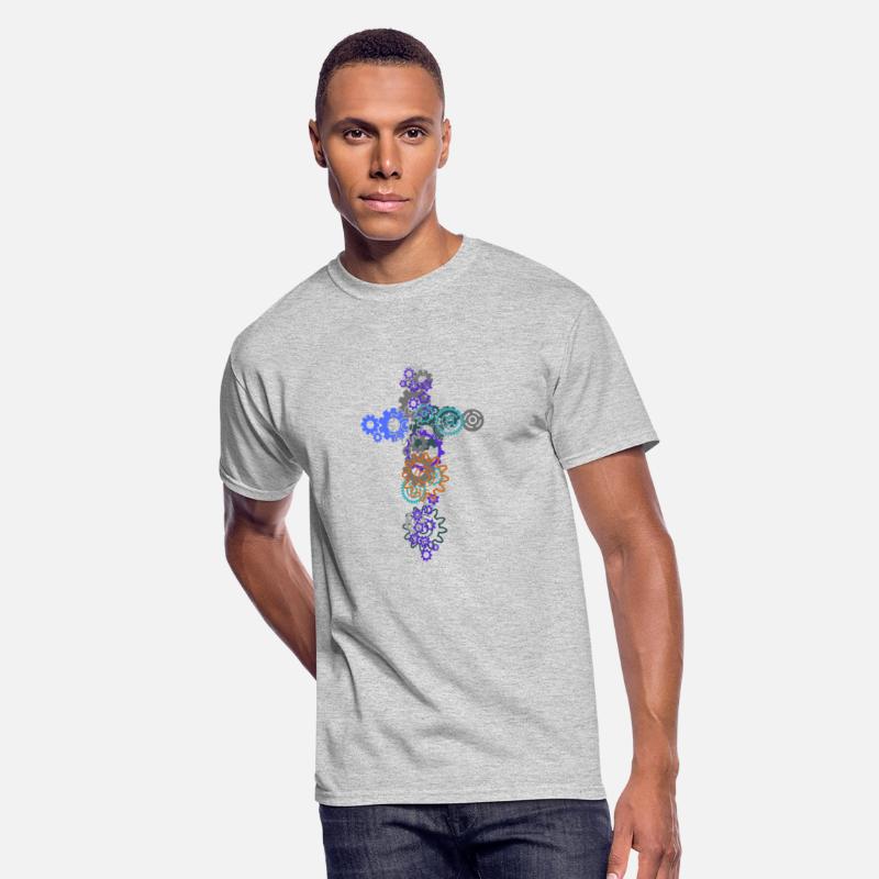 cross of cogs he has risen cross