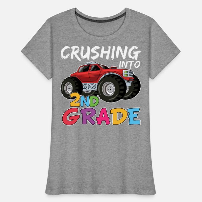 Crushing Into 2nd Grade Monster Truck