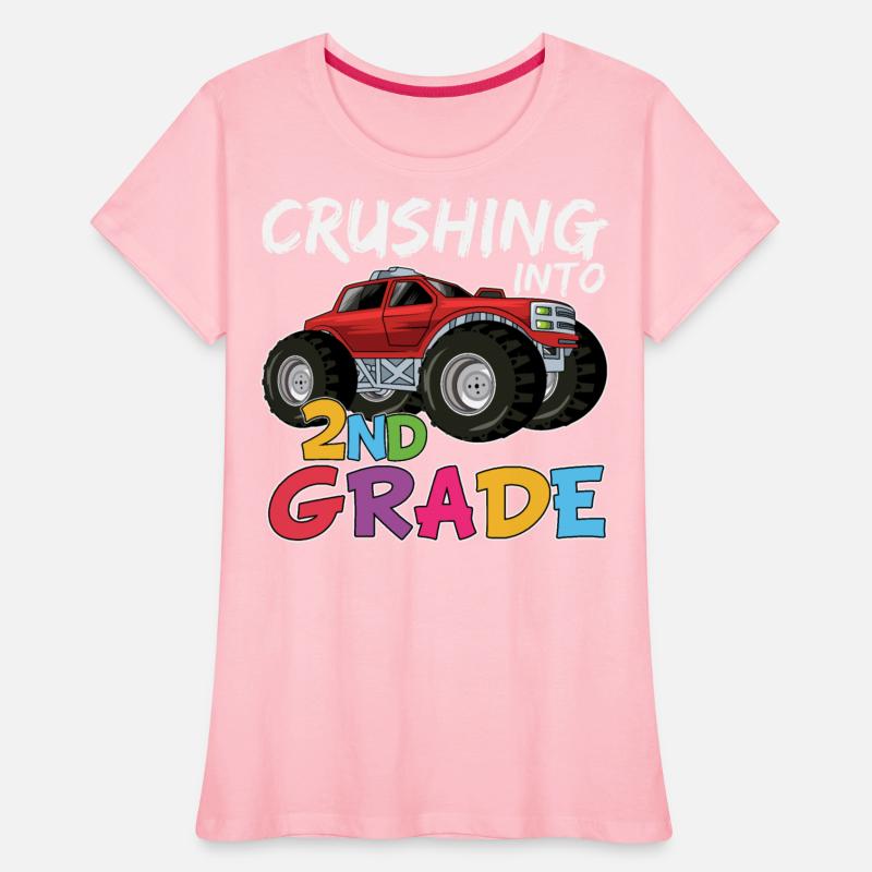 Crushing Into 2nd Grade Monster Truck