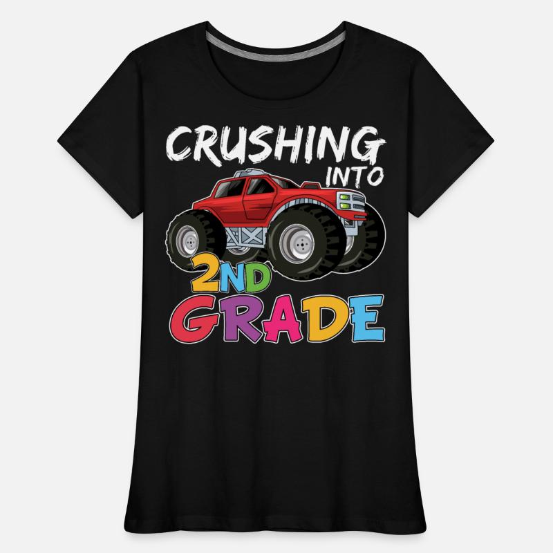 Crushing Into 2nd Grade Monster Truck