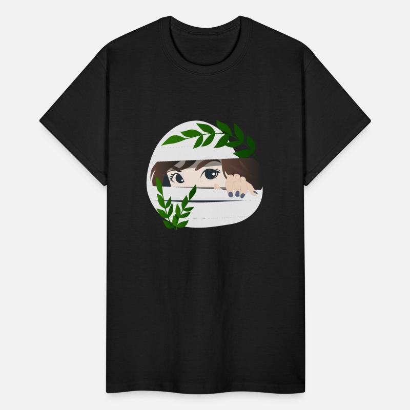 Curious Girl's Intriguing Stare