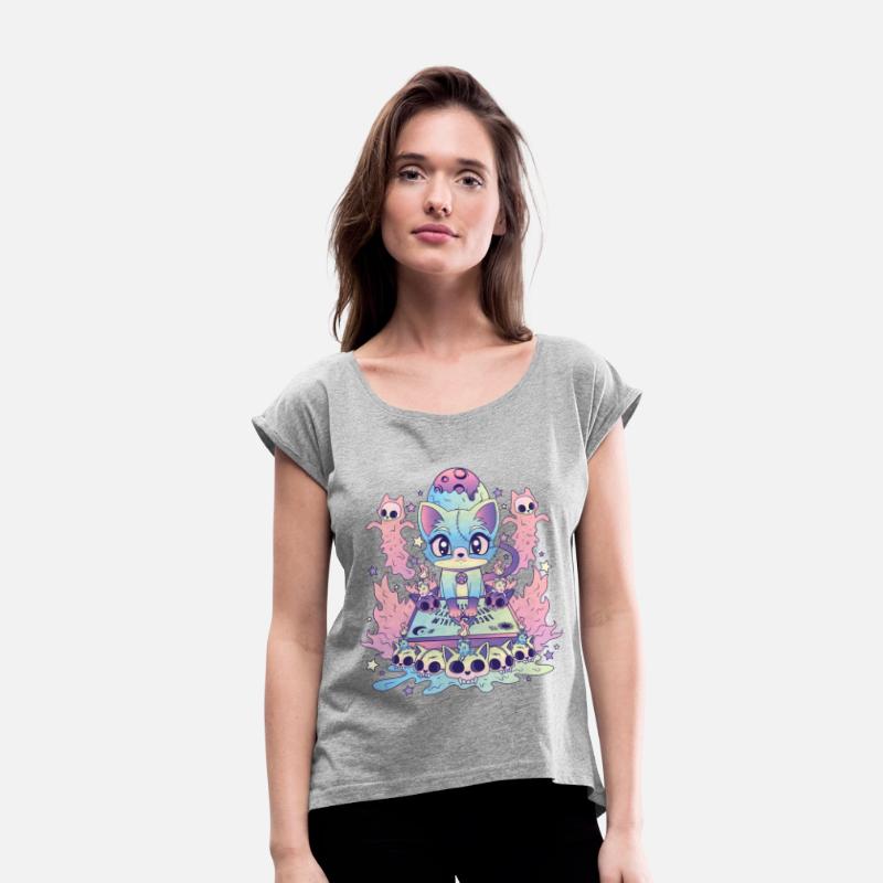 Cute Cat Ouija Kawaii Occult Satanic Pastel Gothic